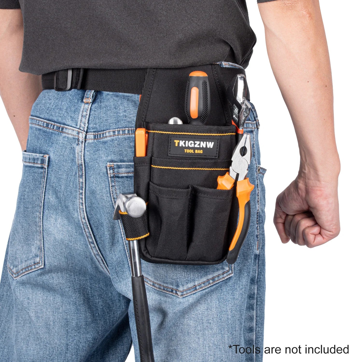 TKIGZNW Pocket Tool Pouch，6-Pouches and 9 Screwdriver Loops Construction
