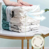 Large eprolo vacuum storage bag with no pump needed, made of durable plastic for space-saving organization and storage