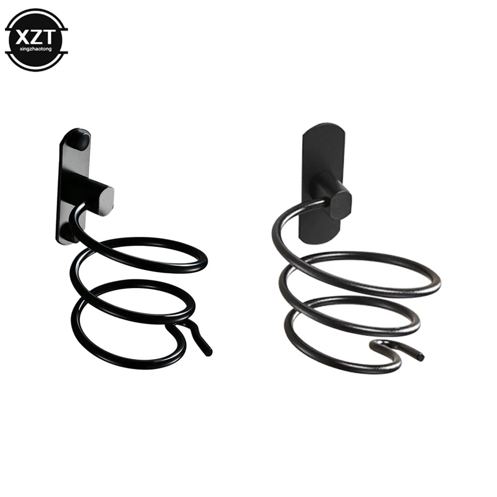 Hair Dryer Organizer Rack Aluminum Bathroom Hairdryer And Straightener Holder
