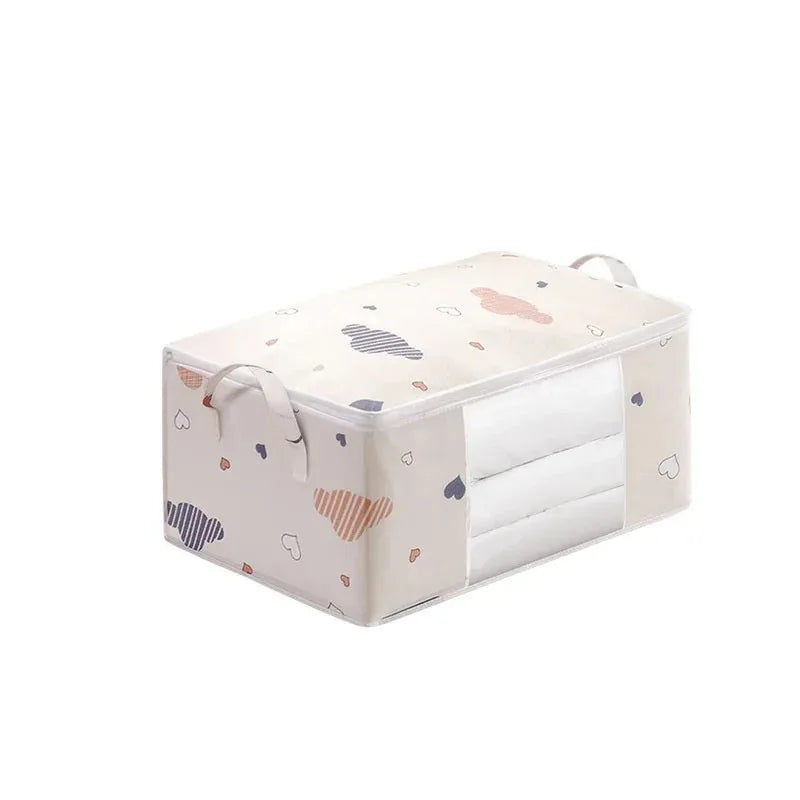 Large Capacity Multi-Purpose Storage Bag with Handles, Dustproof Non-Woven Fabric