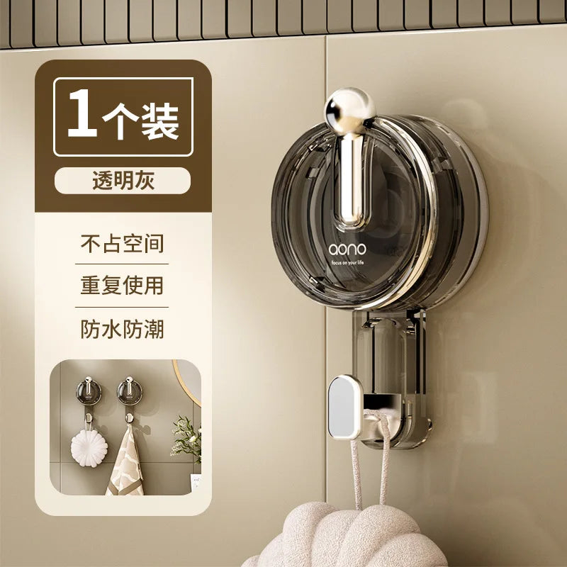 Suction Hooks Strong Vacuum Power Traceless No-Drilling Adhesive Hooks