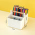 Large multifunctional eprolo storage holder with compartments for pens, office supplies, and school essentials.