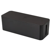 Eprolo wooden cable storage box with dustproof cover, power line organizer, home charger socket for neat electrical wiring.
