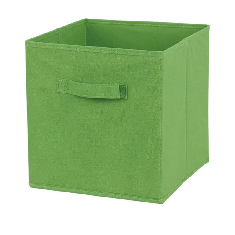 Cube Non Woven Fabric Storage Bin Collapsible Storage Box Home Supplies
