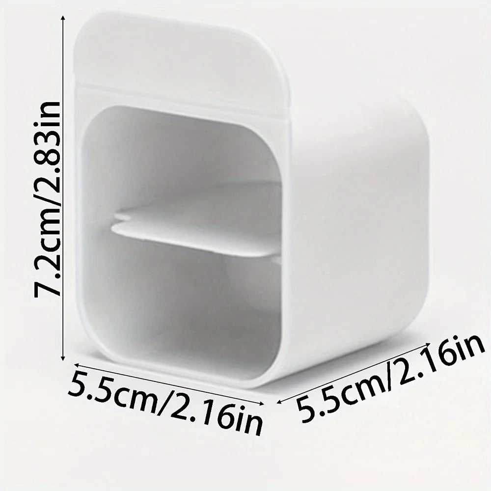 Desk Pen Holders, Clip-on Pencil Storage Containers, Adhesive Office Supplies