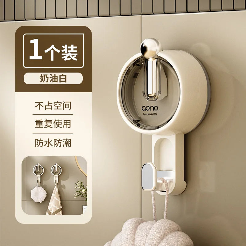 Suction Hooks Strong Vacuum Power Traceless No-Drilling Adhesive Hooks