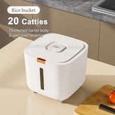 Eprolo insect-proof, moisture-proof rice storage jar with sealed lid for kitchen grain storage and pest prevention.