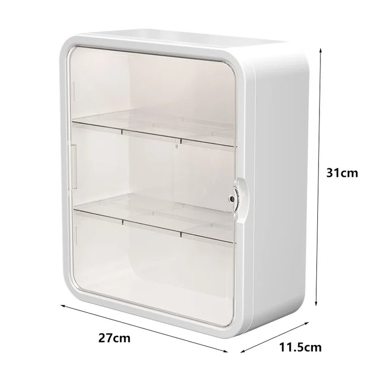 Wall hanging no punching family installation standing medical cabinet box
