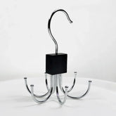 eprolo 360° rotating belt hanger hook for organizing belts, durable rack with easy swivel design for closet storage