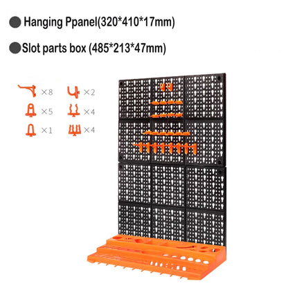 Garage Wall Organization Bins Hanging Wall Mount Board Tool Storage