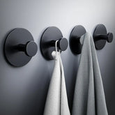 eprolo stainless steel towel hooks and wall coat rack with extra sticky, rustproof design, mounted on a wall for hanging items