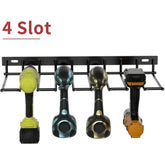 Power Tool Rack Electric Drill Holder Wall Mount Organizer Wrench Tool