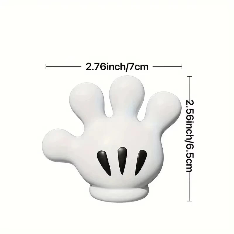 Toothbrush holder Mickey Palm cute bathroom towel suction cup multi-function hook