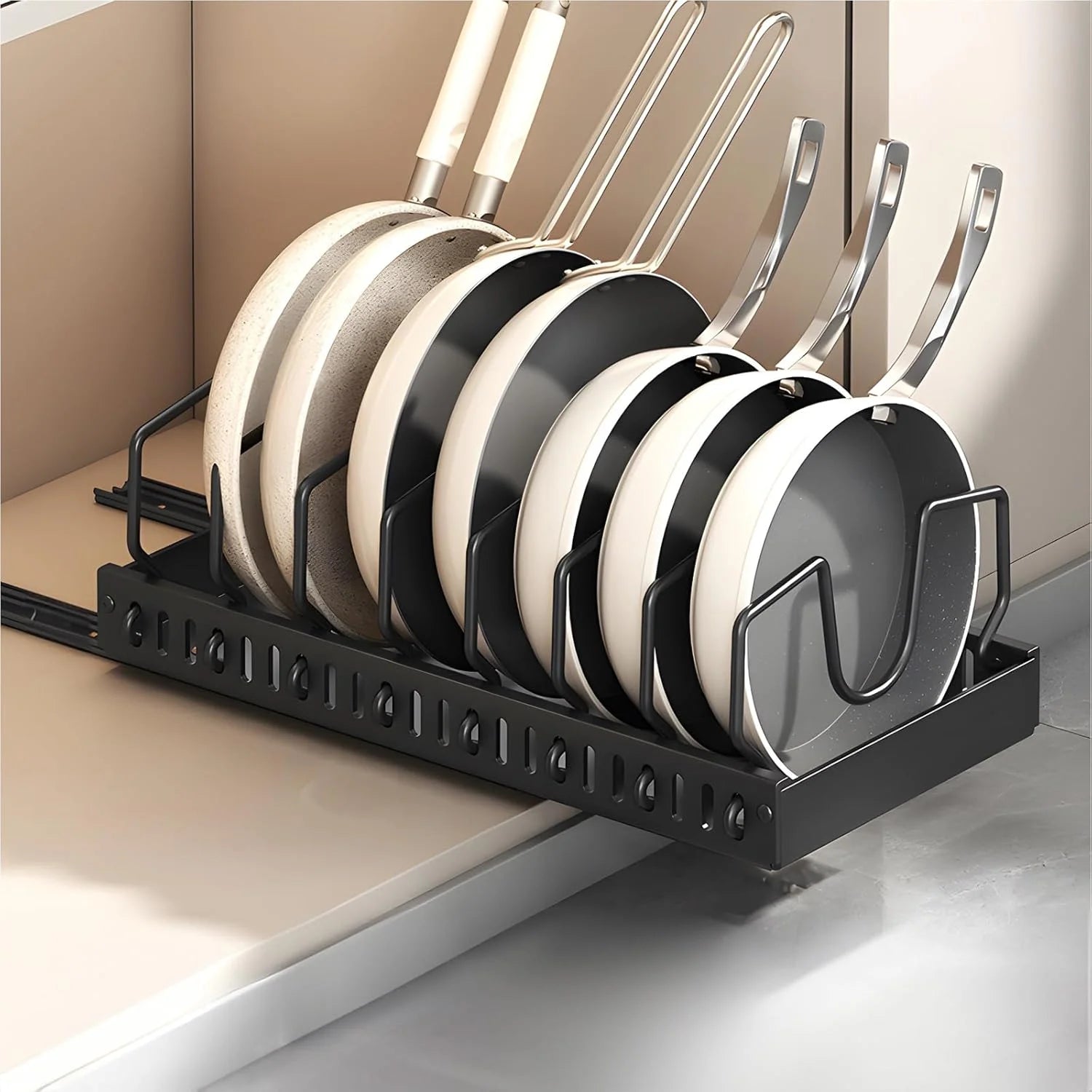 Kitchen Multifunctional Organizer - Spice Rack & Dish Drying Racks Drawer Organizer