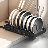 eprolo kitchen multifunctional organizer with spice rack, dish drying rack, and drawer storage for efficient countertop and drawer use