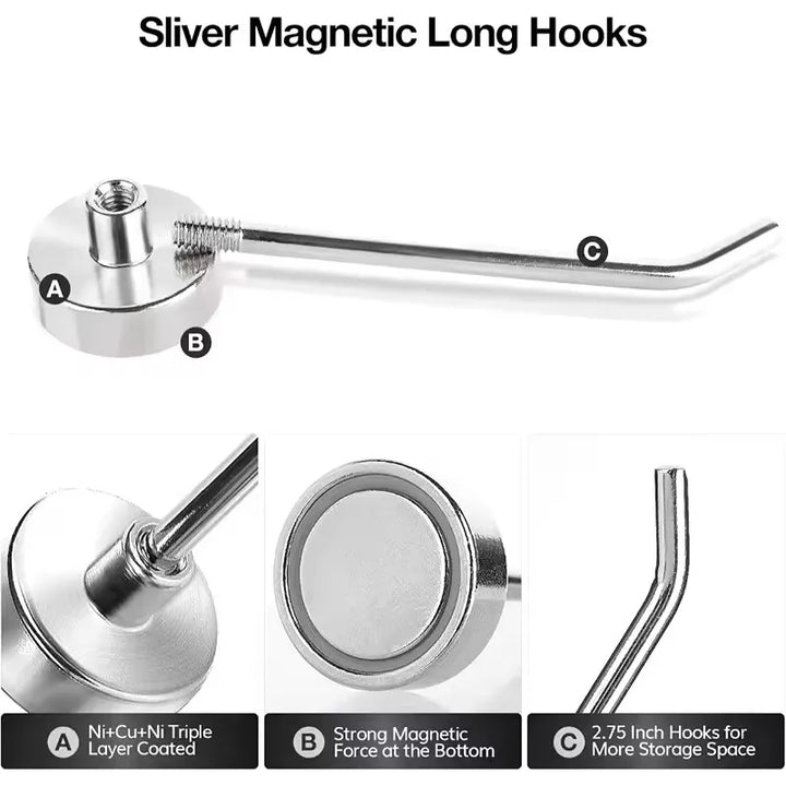 Strong Neodymium Heavy Duty Magnet Right Angle Rack Magnetic Hook