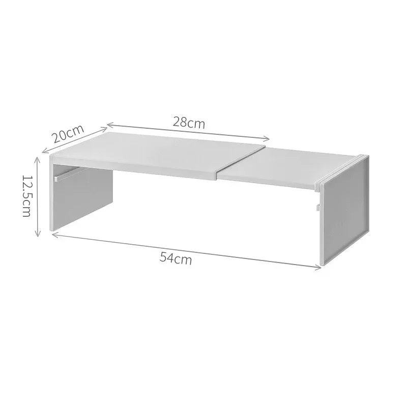 Kitchen Cupboard Organizer Retractable Cabinet Shelf Seasonin Spice Rack
