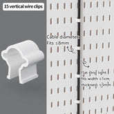 eprolo home and office desktop pegboard with adjustable standing storage rack, featuring hooks and compartments for organization