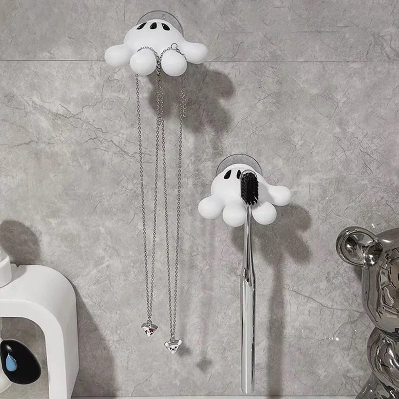 Toothbrush Holder Mickey Palm Cute Bathroom Towel Suction Cup Multi-Function