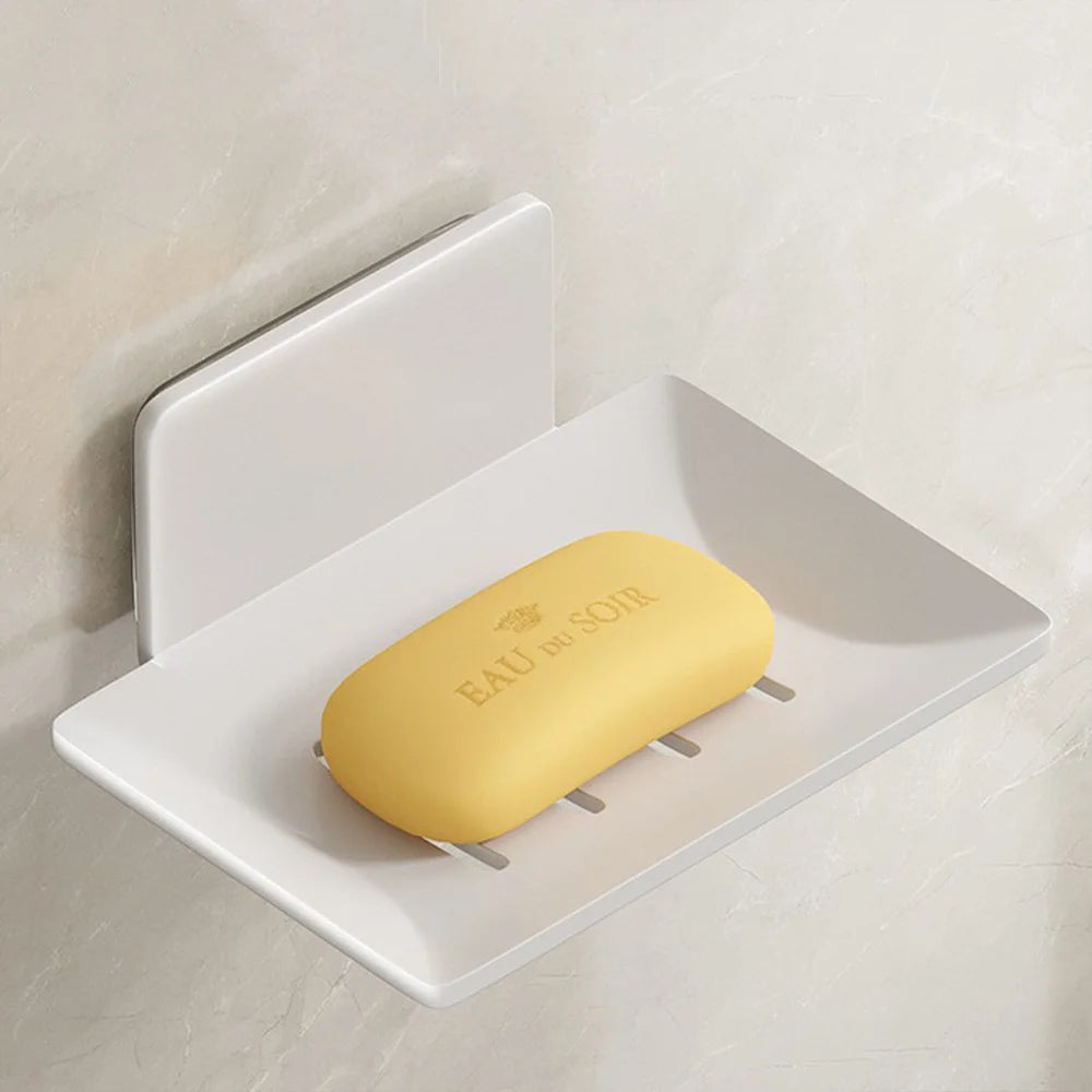 Stenoc No Drilling Bathroom Shower Aluminum Alloy Soap Holder Bathroom