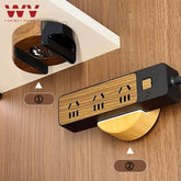 eprolo Power Brick Mount with suction cup rotational socket holder securely holding a power brick in place.
