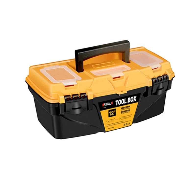 Hardware toolbox Set 12 and 15 inch plastic thick combination suitcase