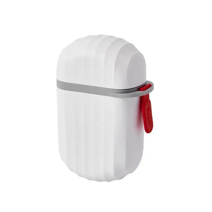 Eprolo portable soap dish with sealed storage box, waterproof design, ideal for travel and storing soap securely.