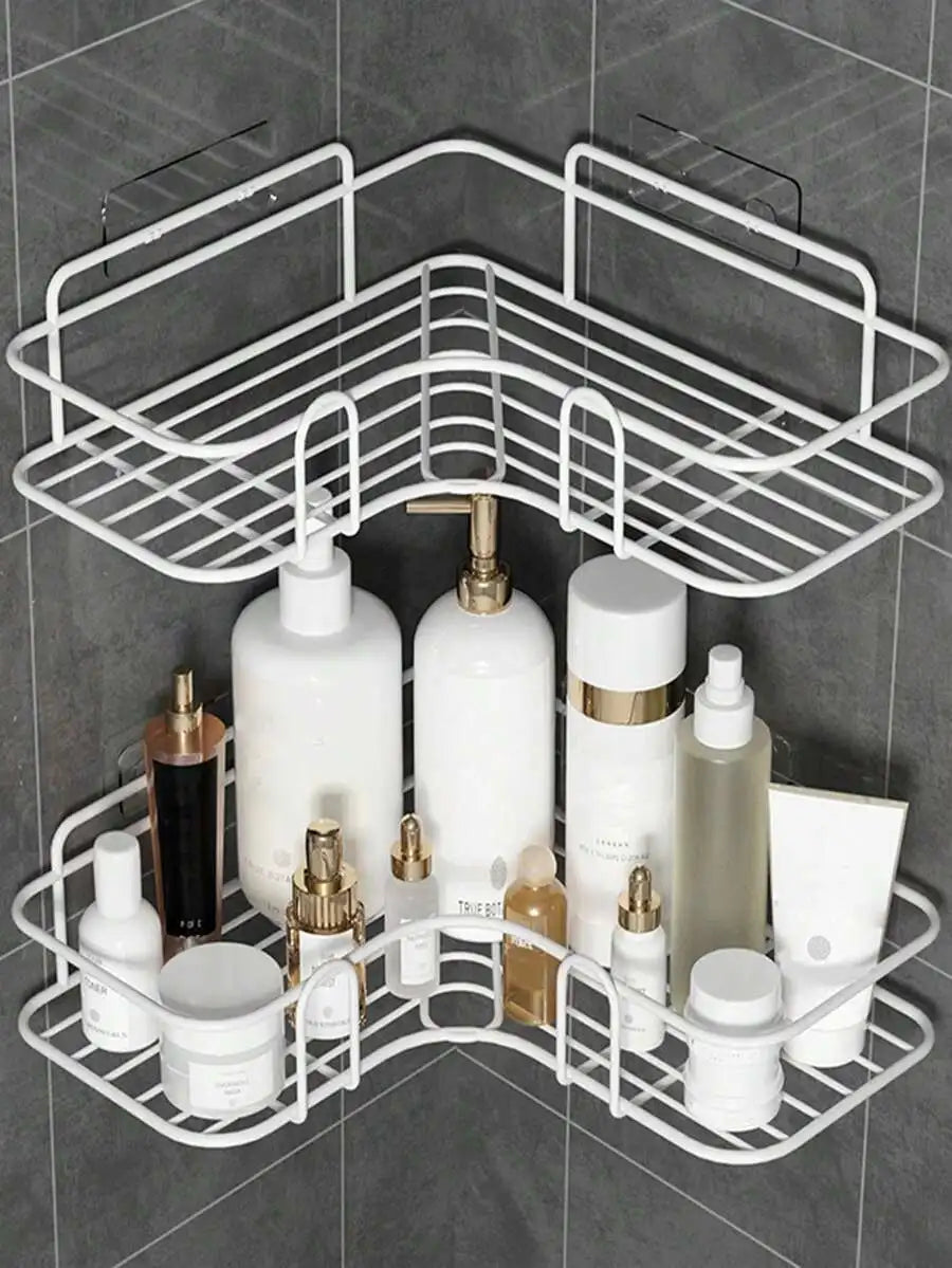 Triangle shelf, no-drill bathroom shelf, triangle stand, washbasin shelf