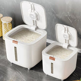 Eprolo insect-proof and moisture-proof rice storage jar with sealed lid, designed for kitchen grain and rice storage.