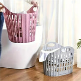 Modern foldable laundry basket by eprolo, portable and multifunctional storage basket with a collapsible design for easy use.