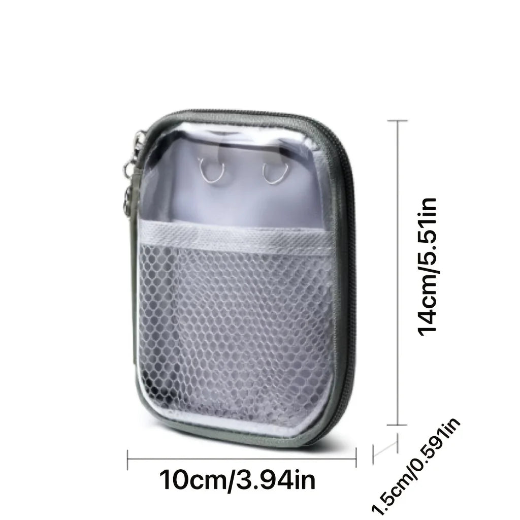 PVC Clear Desktop Storage Bag Waterproof Large Capacity