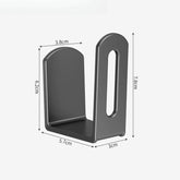Wall-mounted router set-top box organizer by eprolo with adjustable storage for devices and cables, mounted on a wall.