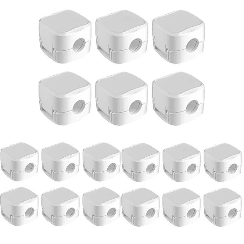 Magnetic Cable Clips Organizer Self-Adhesive Cord Holder Cable Management