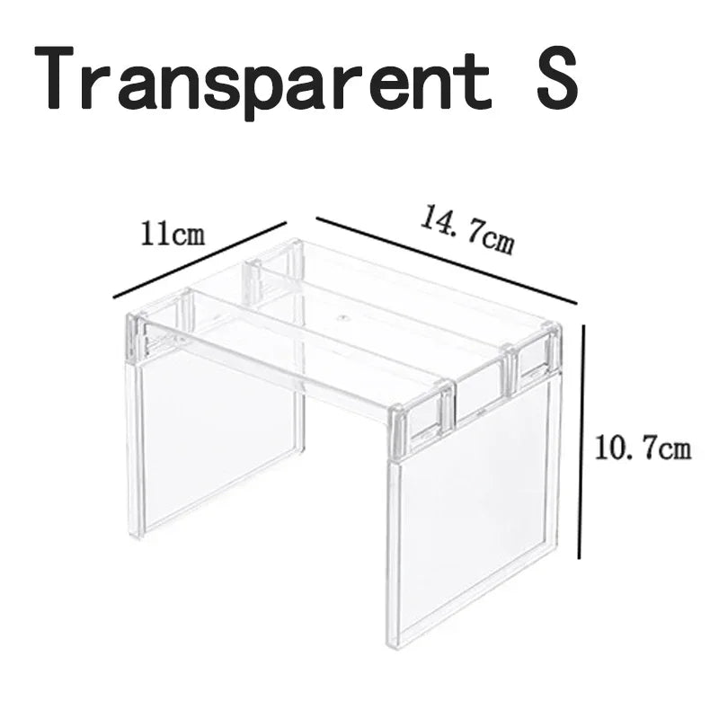 Kitchen Cupboard Organizer Retractable Cabinet Shelf Seasonin Spice Rack