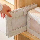 eprolo visible wardrobe storage organizer with drawers, T-shirt, jeans, underwear, and pants storage box for closet organization