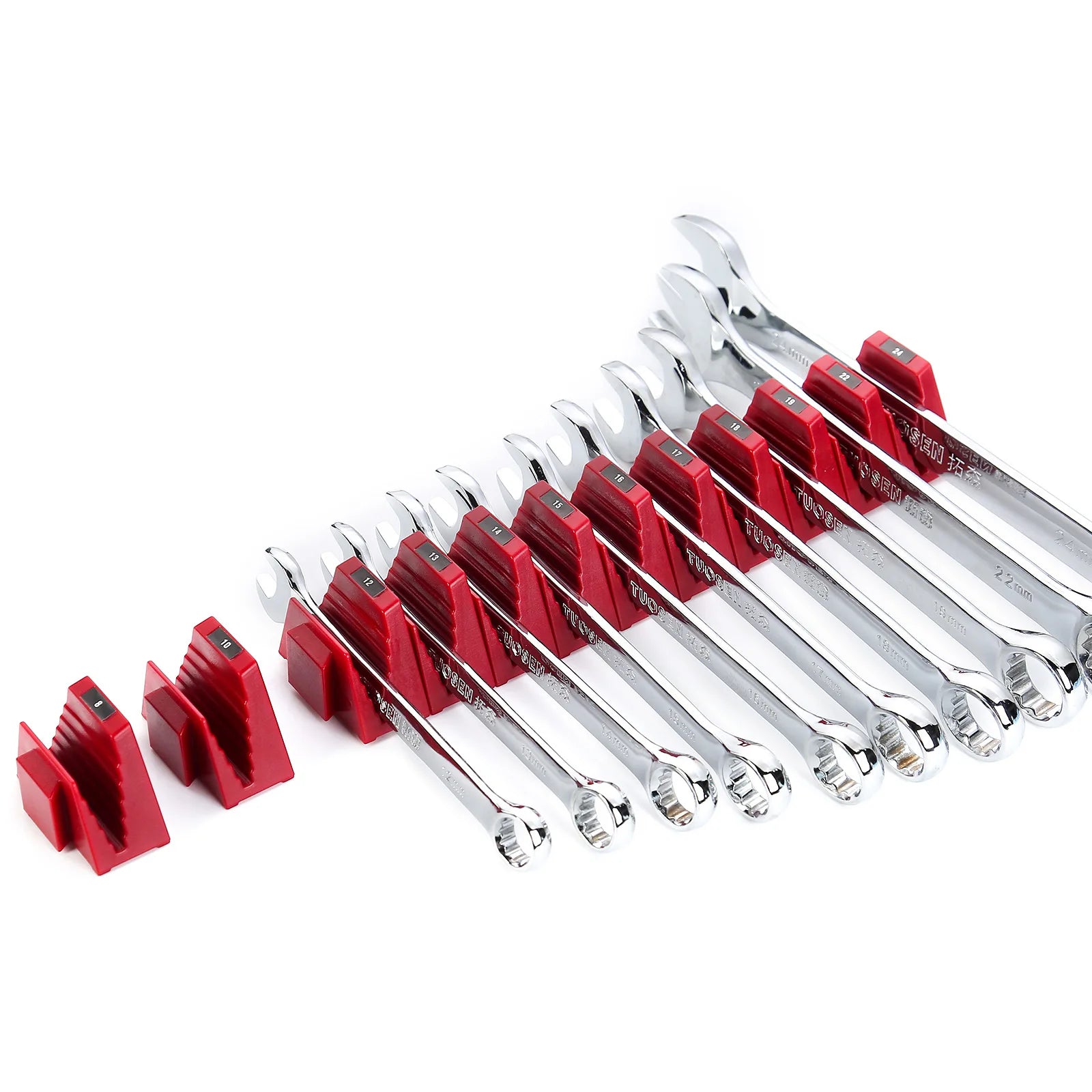 Wrench Organizer Modular System – 12 PCS Magnetic Wrench Organizer